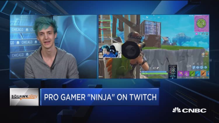 Pro gamer Tyler "Ninja" Blevins smashes records with Fortnite streams