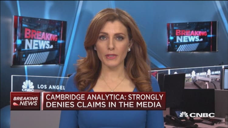 Cambridge Analytica: Strongly denies claims in the media