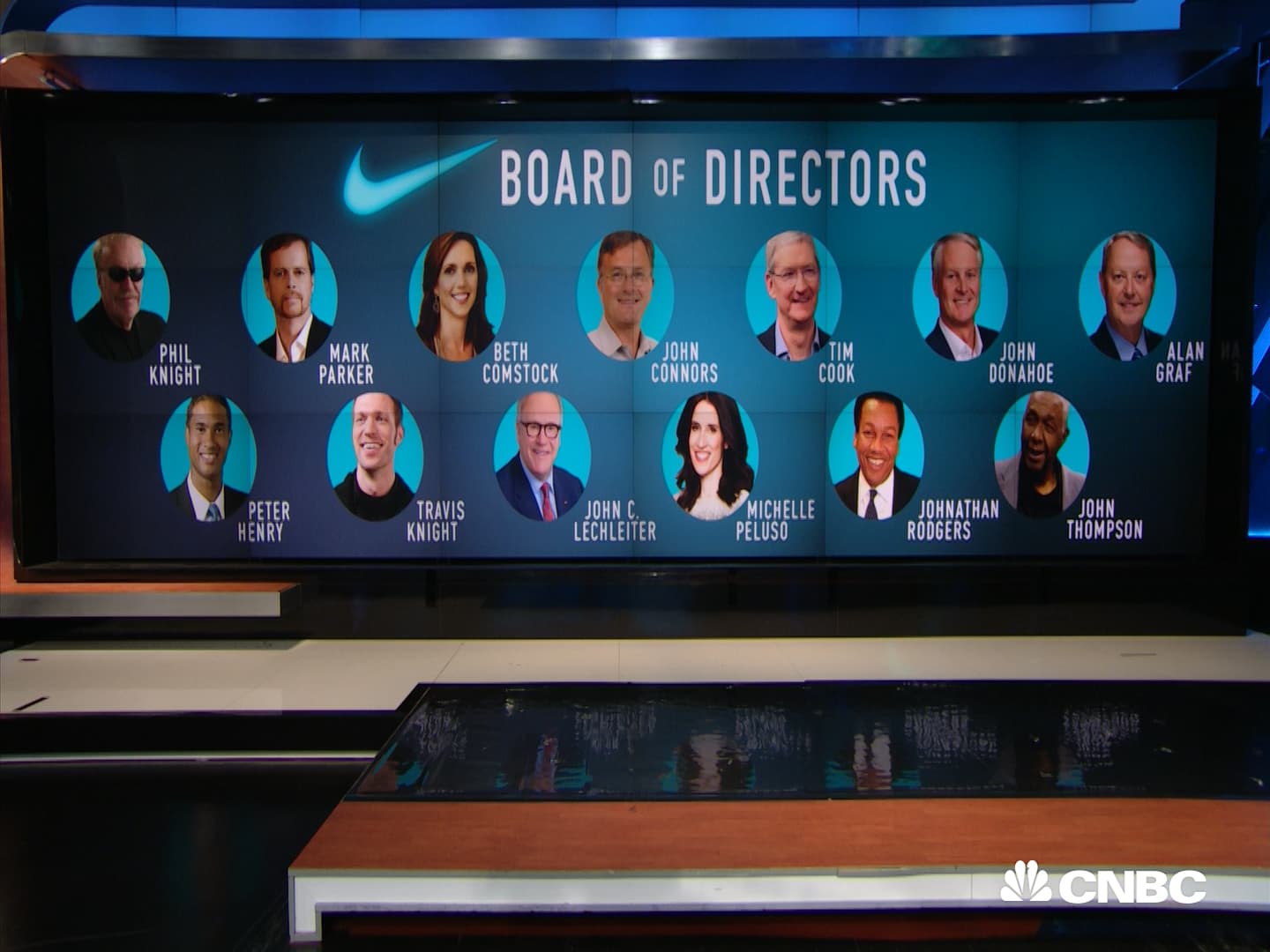 who is the chairman of the board of directors of nike