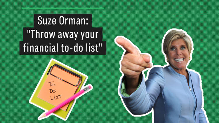 Suze Orman: 'Throw away your financial to-do list'