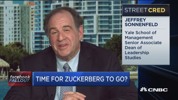 Facebook needs to show accountability, says Jeff Sonnenfeld