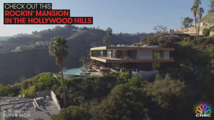 This $38 million LA mansion has interiors designed by Lenny Kravitz