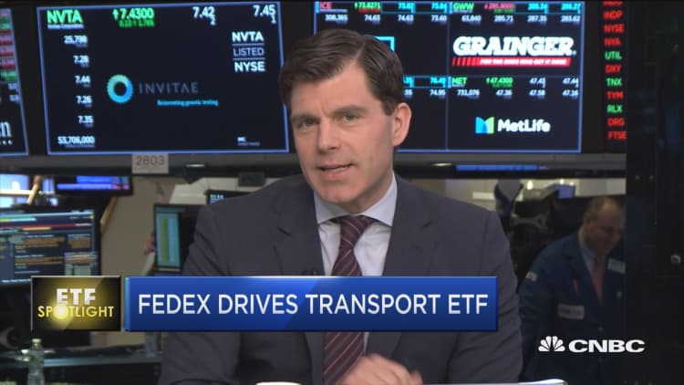 FedEx drives transport ETF