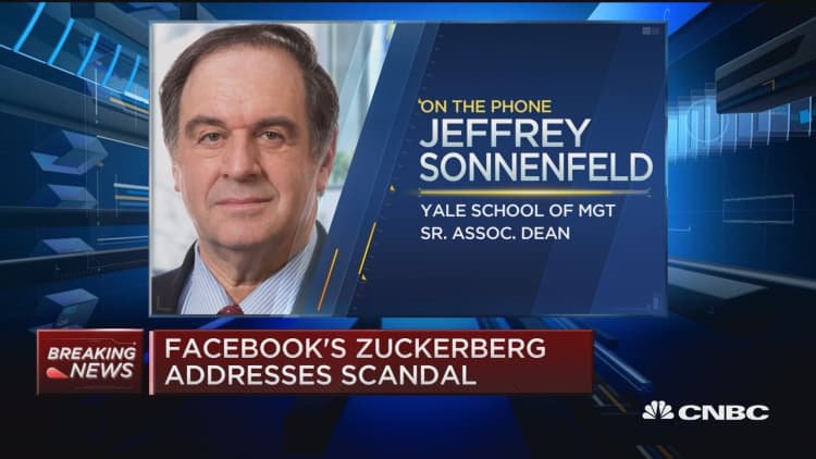 Jeff Sonnenfeld: Somebody else should audit Facebook