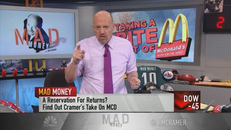 Cramer highlights the value of McDonald's: The current pullback is a 'gift'