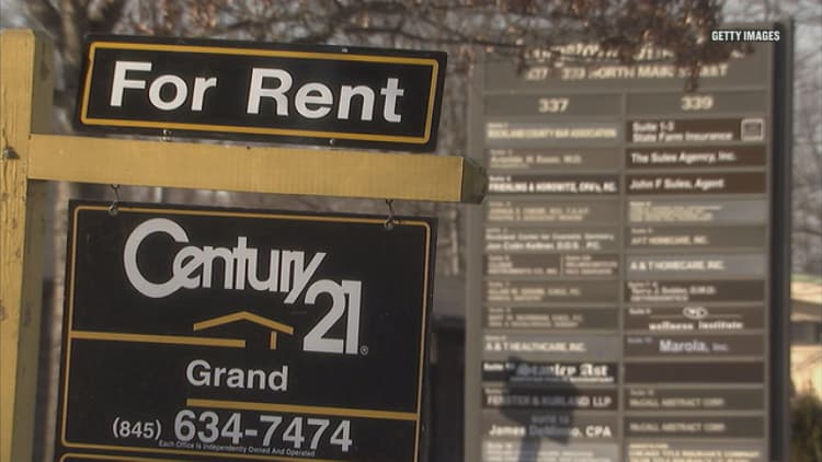 Rents are rising at the fastest pace in almost two years