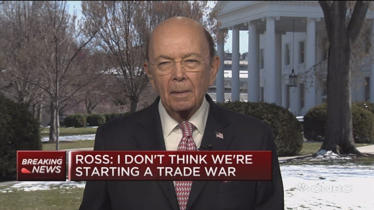 Commerce Secretary Ross: We have been defenseless in trade