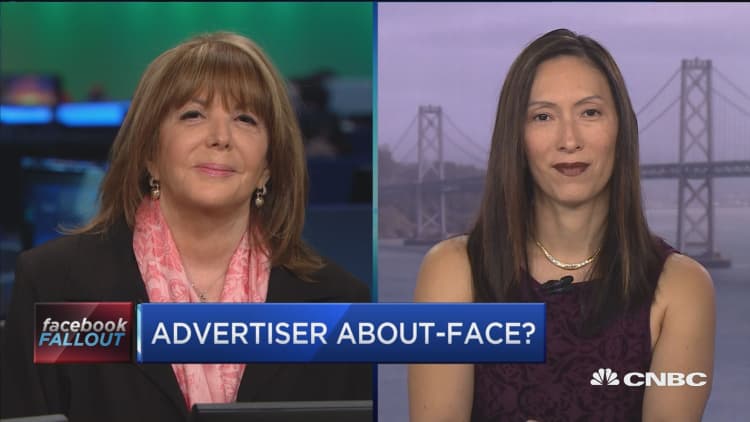 This brand leadership expert says she sees advertisers pulling out of Facebook