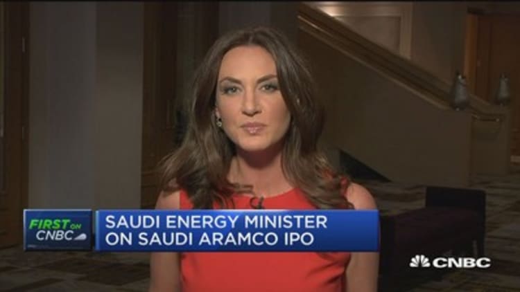 Saudi Energy Minister weighs in on Saudi Aramco IPO