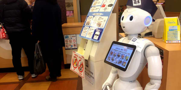 Robots might solve Japan's labor problems