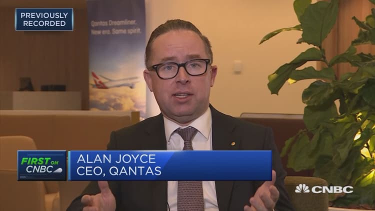 Qantas launches first direct Australia-Europe route