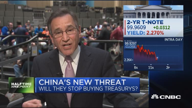 China’s Treasury threat ‘negotiation’ tactic, says CNBC’s Rick Santelli
