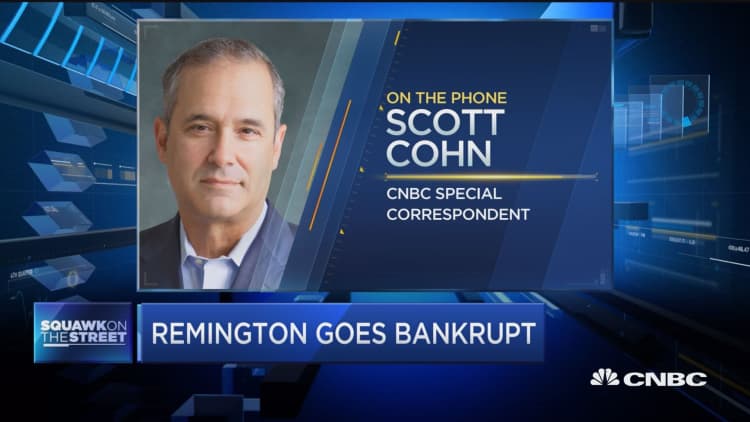Remington goes bankrupt
