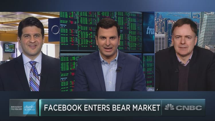Facebook has plunged into bear market territory. Now what?