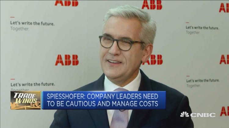 ABB CEO discusses concerns about uncertainty