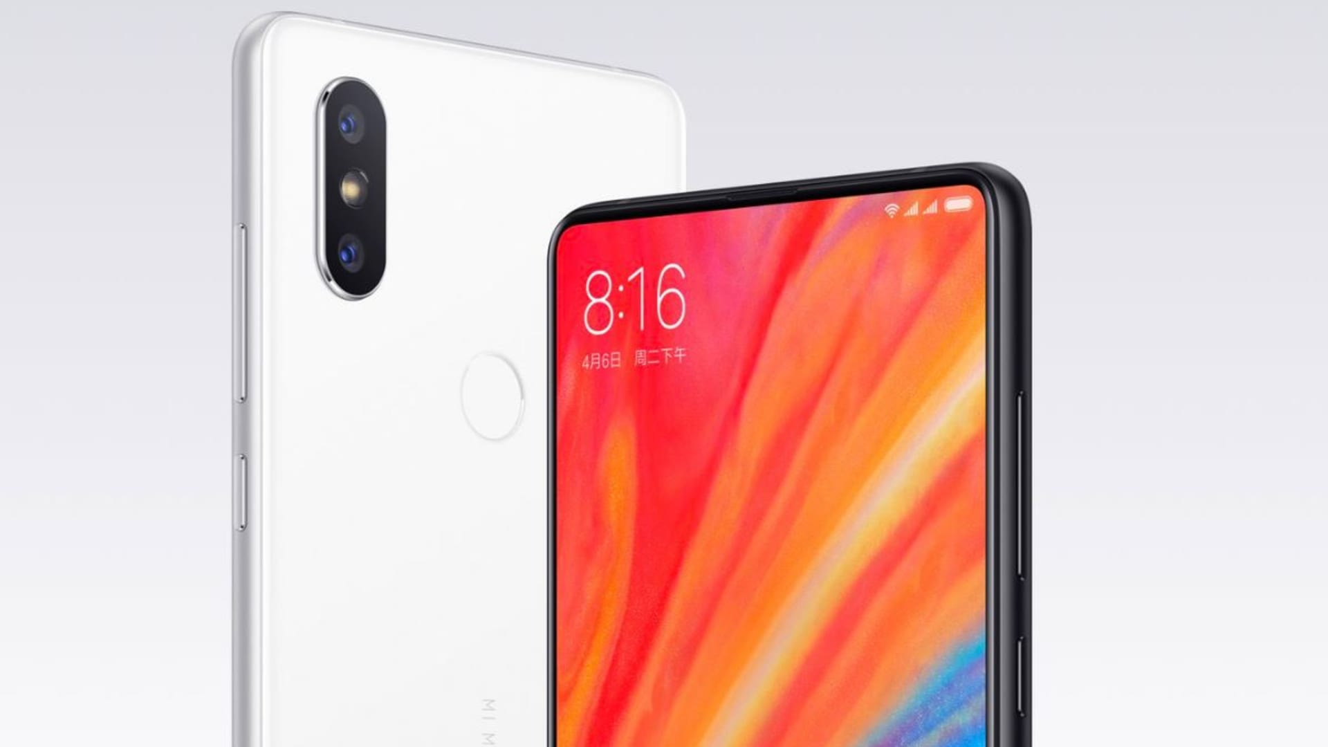 Politisk offentliggøre på Xiaomi Mi MIX 2S answers Apple's iPhone X in China