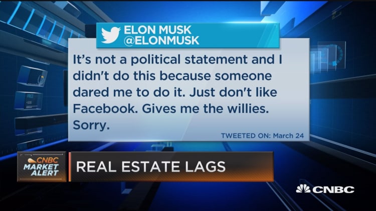 Sorry, but Facebook give me the 'willies,' tweets Musk