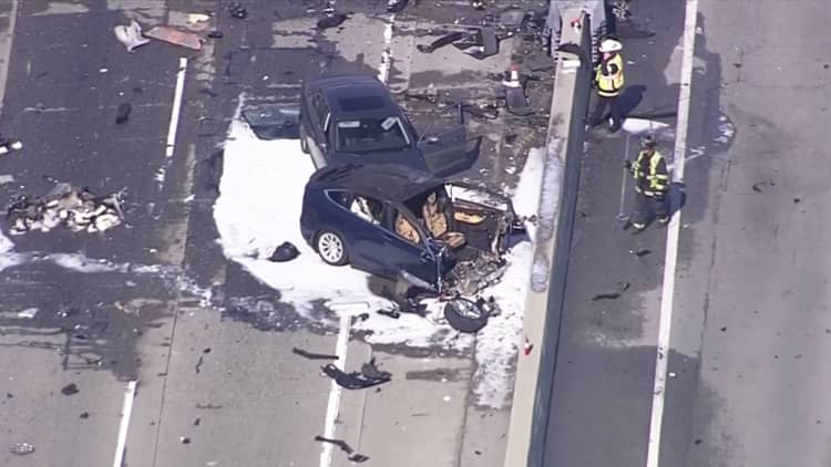 NTSB investigating fatal Tesla crash in California