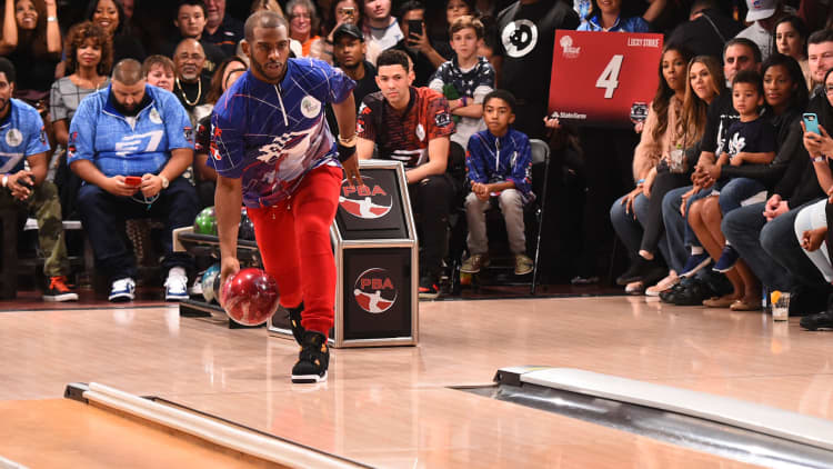 NBA All-Star Chris Paul channels lifelong passion for bowling into