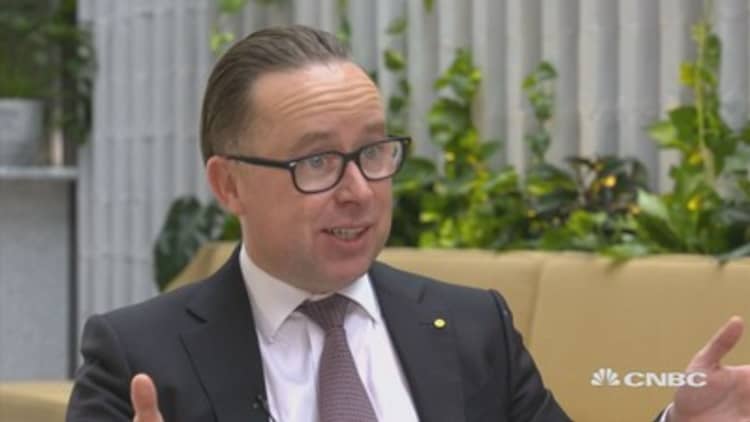 We're never happy with our past performance: Qantas CEO