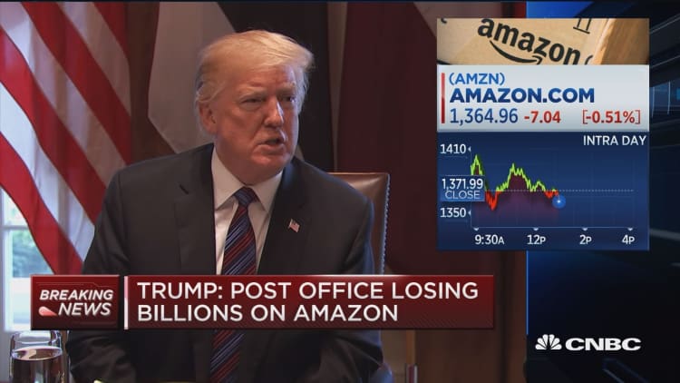 Trump: Post office losing billions on Amazon