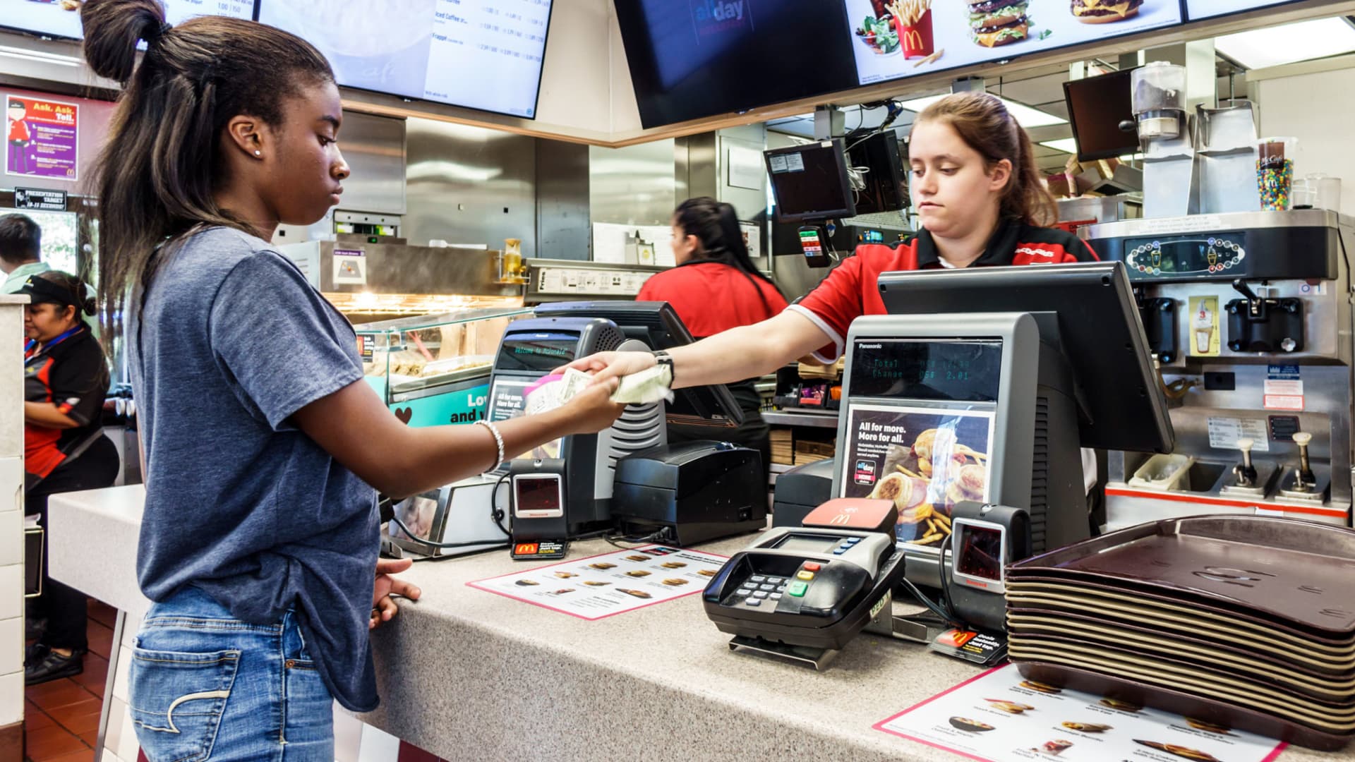 McDonald's and other big brands warn that low-income consumers are starting to crack