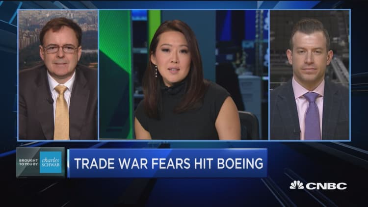 Trading Nation: Trade war fears hit Boeing