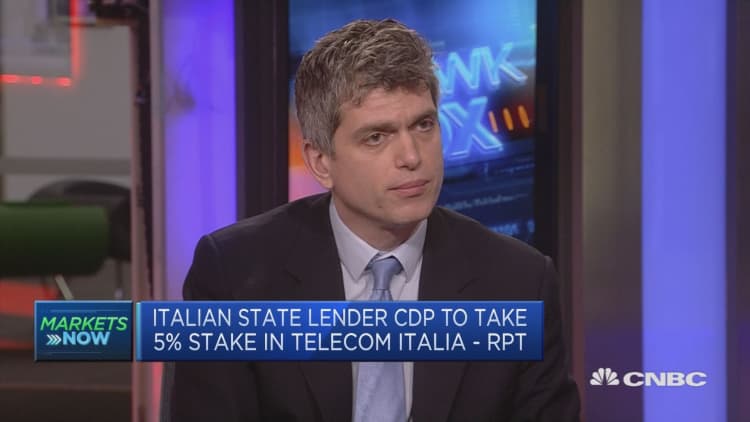 Italian state lender CDP to take 5% stake in Telecom Italia: Report