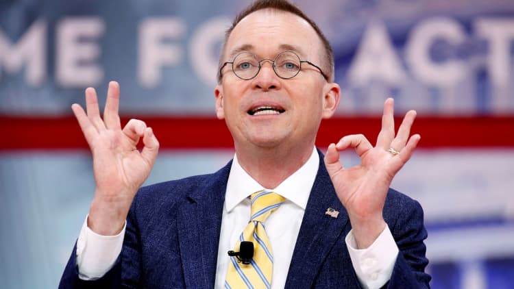 Mick Mulvaney: Government is learning how to govern again