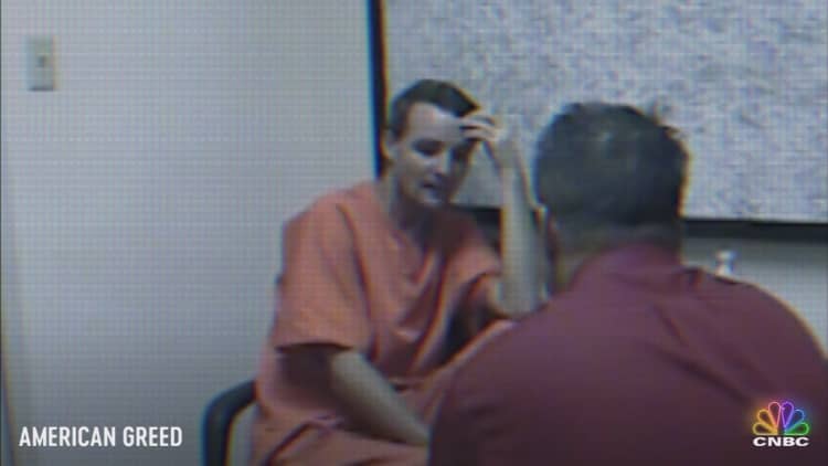 During police interrogation, Alan Hruby utters three critical words