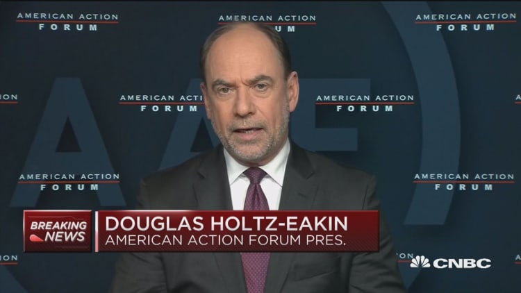Permanent tax cuts won't make it through the Senate: Holtz-Eakin