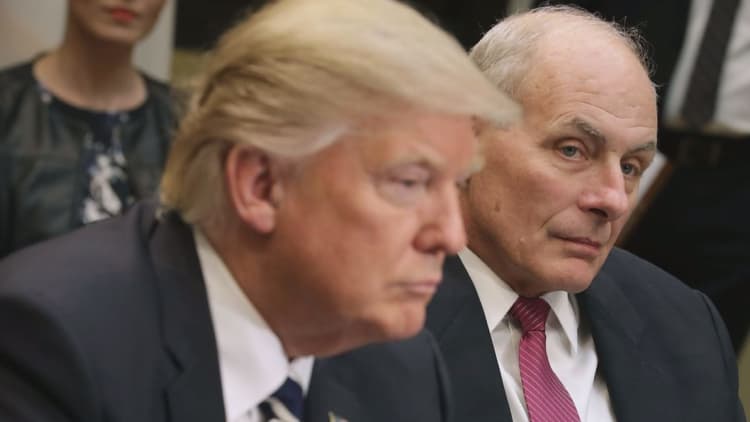 White House Chief of Staff John Kelly reportedly 'blew up' at Trump