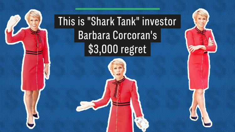 This is "Shark Tank" investor Barbara Corcoran's $3,000 regret