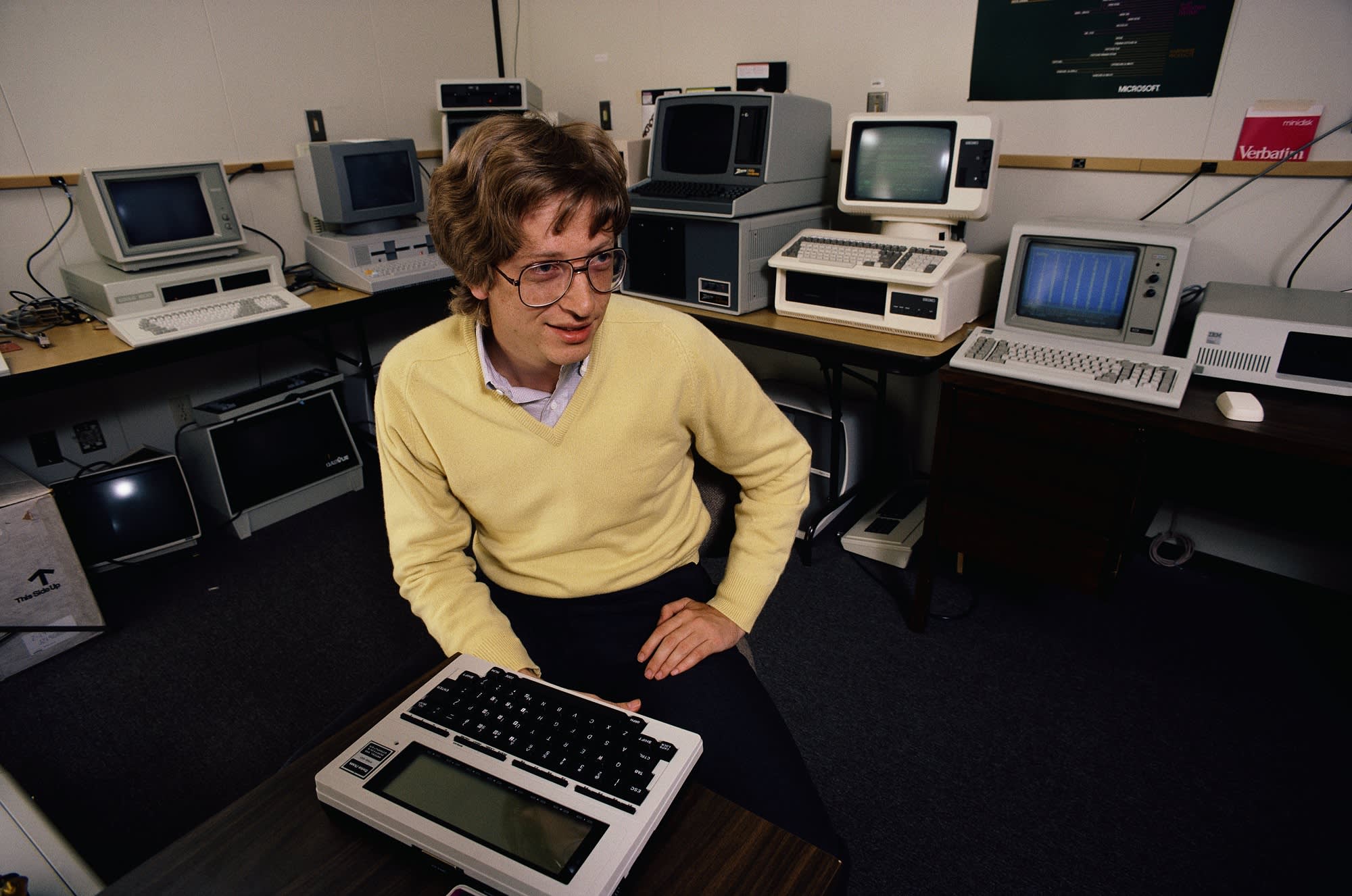 28 Year Old Bill Gates Said He Wouldn T Burn Out By The Time He Was 30