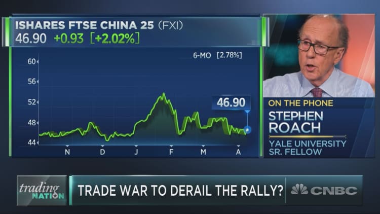‘No one wins’ from a trade war, and Wall Street is underestimating the risk, Stephen Roach warns