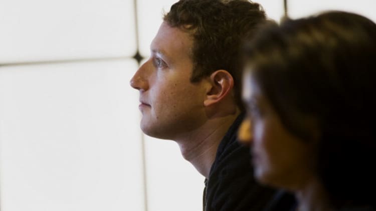 Zuckerberg or Sandberg won't be in same job in 12 months, predicts analyst