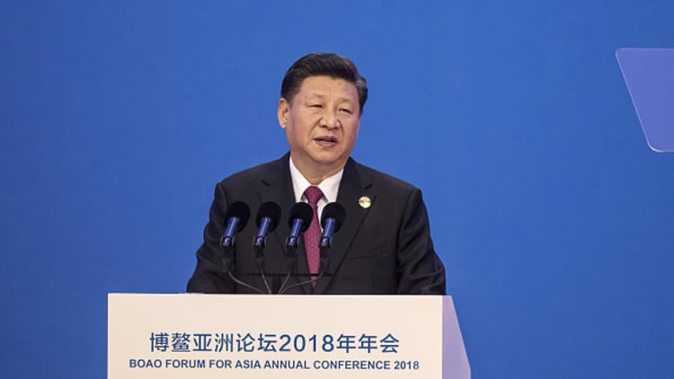 President Xi pledged an 'open' China