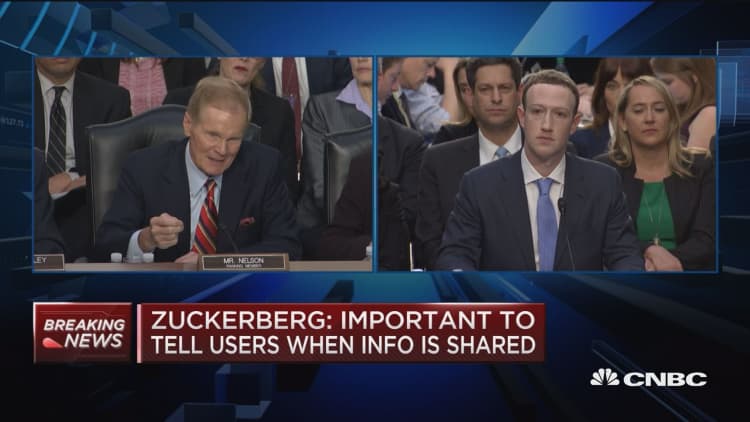 Zuckerberg: A free service is what we want to offer
