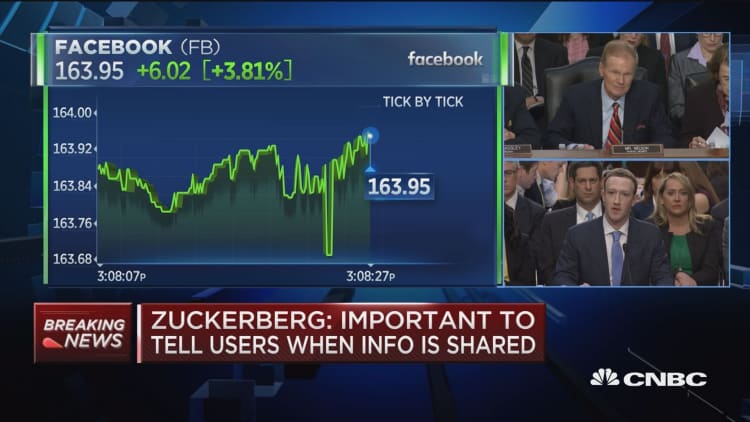 Mark Zuckerberg says Facebook didn't notify FTC of leak: 'We considered it a closed case'