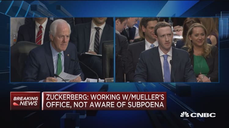 Zuckerberg: We're going to have tools that identify more bad content