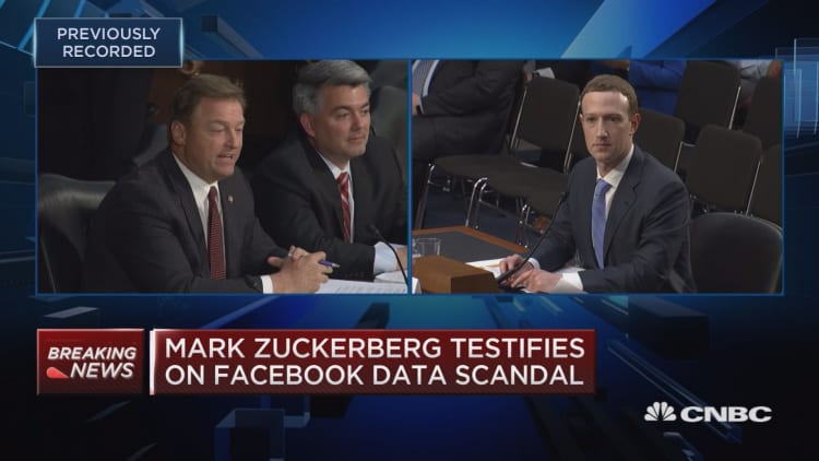 Zuckerberg: Facebook deletes user data when a user deletes their account