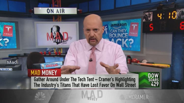 Cramer assesses the damage in Facebook, Tesla and Amazon's stocks after scandals