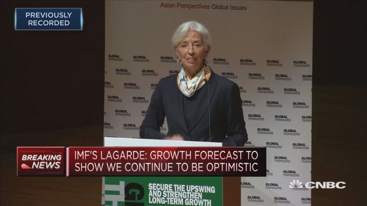 Lagarde speaks on global growth at The University of Hong Kong