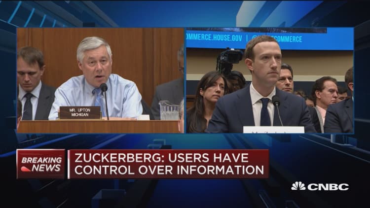 Zuckerberg: It is inevitable that there should be some regulation