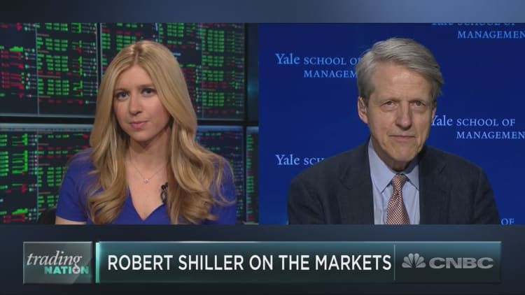 Robert Shiller on the markets, odds of a recession, Bitcoin and more 