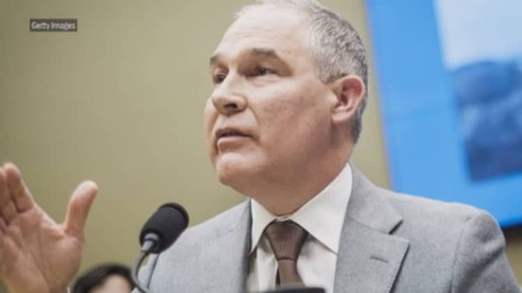 The EPA whistleblower detailed allegations against Scott Pruitt in a pair of letters