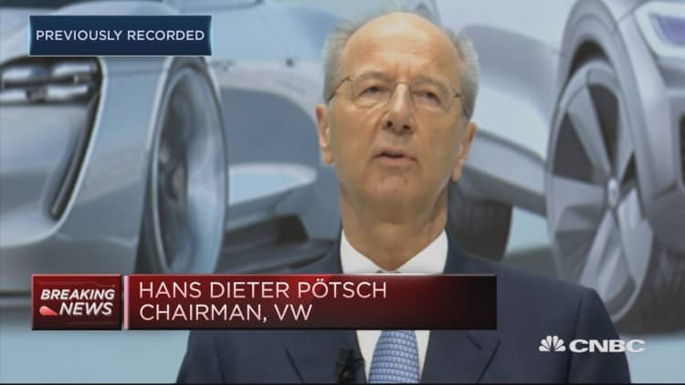 Volkswagen is leaving the diesel crisis in better shape than we entered it: Chairman