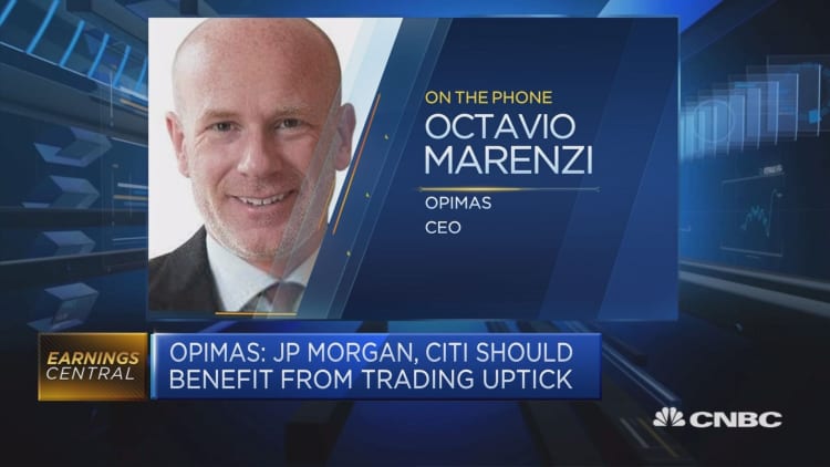 Opimas CEO: Expect banks to report healthy first-quarter earnings