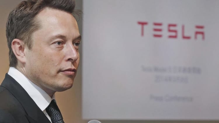 Tesla shares jump after Elon Musk tweets positive guidance