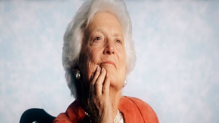 Former First Lady Barbara Bush dies at age 92